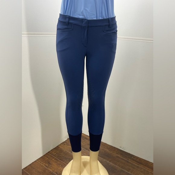 Equestrian Show Pants Razza Pura Donna Navy - Picture 1 of 4